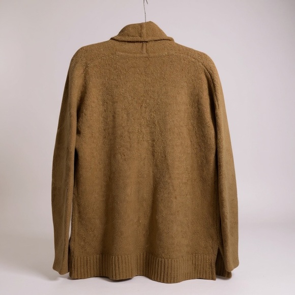 Madewell Gallatin Shawl-Collar Cardigan Sweater in Tan Size XS - Picture 6 of 9